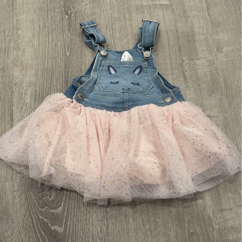 Oshkosh Unicorn Overall Dress